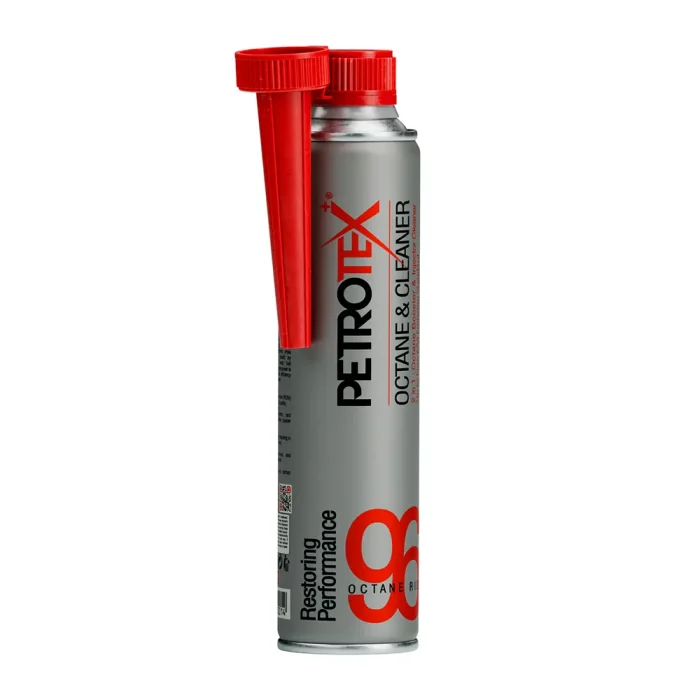 petrotex-petro2in1-300cc-bottle قوطی مکمل بنزین و اکتان بوستر 2 در 1 حجم 300 سی سی پتروتکس - Petrotex Petro2in1 300cc Bottle