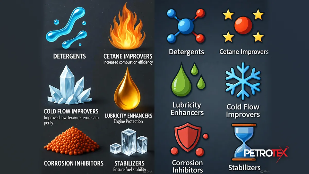 انواع مکمل‌های گازوئیل