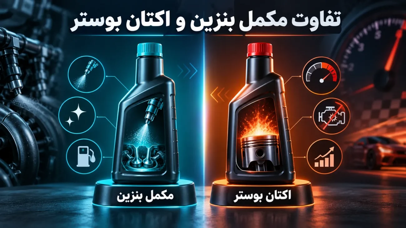 تفاوت مکمل بنزین و اکتان بوستر