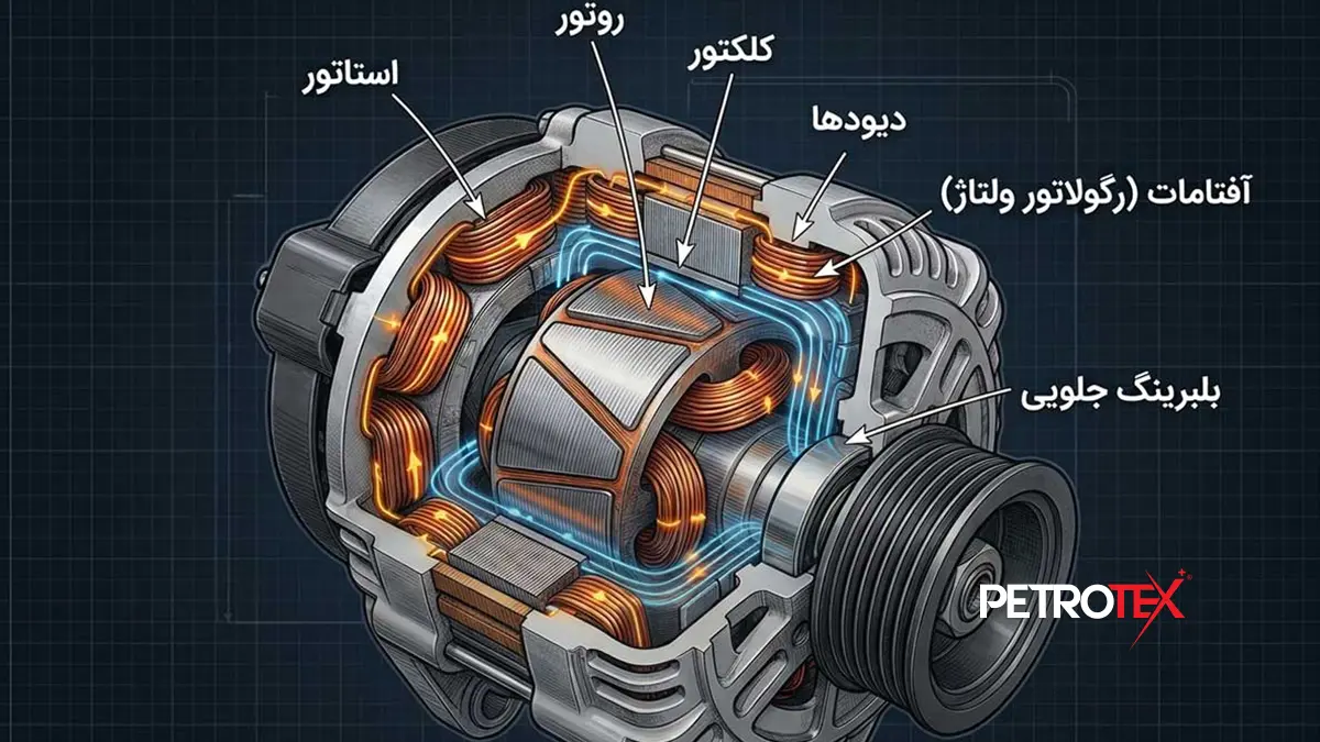 دینام خودرو چیست و علائم خرابی و دلایل خرابی